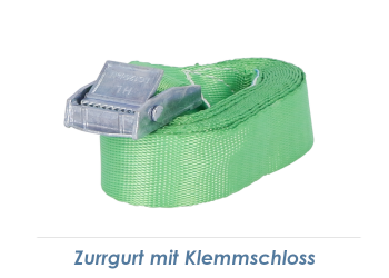25 x 3000mm Klemmschloss-Zurrgurt bis 250kg (1 Stk.)