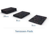 60 x 90 x 8mm Terrassen Pad (1 Stk.)
