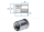 M8 x 10,9 x 15,5mm Blindnietmutter Mini-Senkkopf AlMg5 (10 Stk.)