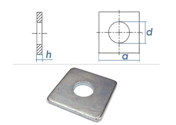 K-Scheibe Stahl verzinkt 22 mm 1 Stück