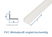 20 x 10 x 1,5mm / 1000mm PVC Winkelprofil weiß  (1...