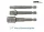 1/4", 3/8", 1/2" WGB Maschinenadapterset (1 Stk.)