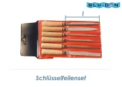 100mm BLU-DAN Schlüsselfeilenset Halbschlicht...