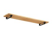 40 x 245mm Regalträger Emily schwarz (1 Stk.)