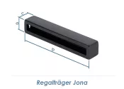 40 x 220mm Regalträger Jona schwarz (1 Stk.)