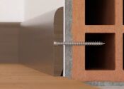 5 x 92mm Rahmenschrauben mit kleinem Kopf TX15 Stahl...