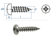 6,3 x 16mm Blechschrauben m. Linsenkopf  verzinkt...