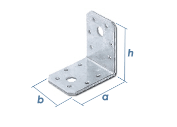 60 x 60 x 45mm Winkel verzinkt (1 Stk.)