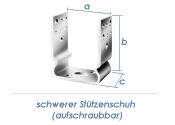 71mm U- Stützenschuh aufdübelbar - schwere...