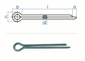 Blechmutter VAG 6,3 / 0,7 - 1,5 mm, verzinkt 4Stk. - Muttern