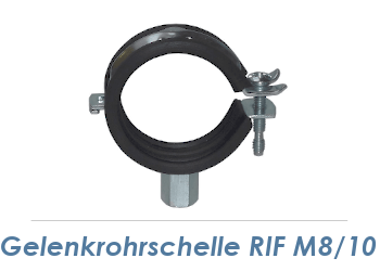 32-35mm (1") Gelenkrohrschellen M8/M10  (1 Stk.)