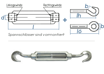 M8 Rändelmutter hohe Form DIN 466 Stahl verzinkt - Schr