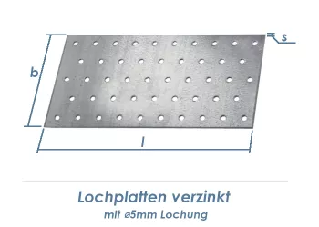 60 x 240 x 2mm Lochplatten (1 Stk.)