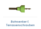 Bohrsenker f&uuml;r Terrassenschrauben (1 Stk.)