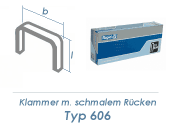 18mm Klammern Typ 606  (1 Pkg. zu 4000 Stk.) 