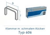 18mm Klammern Typ 606  (1 Pkg. zu 4000 Stk.)