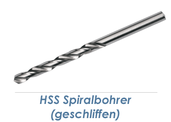 1mm HSS-G Spiralbohrer geschliffen (1 Stk.)