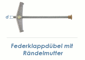 M3 Federklappdübel m. Rändelmutter (1 Stk.)