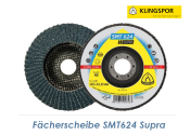 125mm Fächerscheibe K80 gewölbt 12° -...