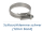40-60mm / 12mm Band Schlauchklemmen verzinkt (1 Stk.)
