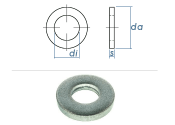 6,4mm Scheiben f. Schrauben m. schweren Spannhülsen...