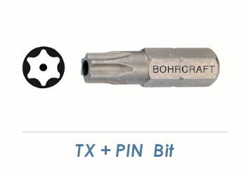 TX20 + PIN  Bit für Sicherheitsschrauben (1 Stk.)