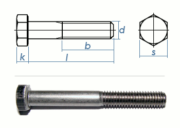 Schraube M10 x 40 mm