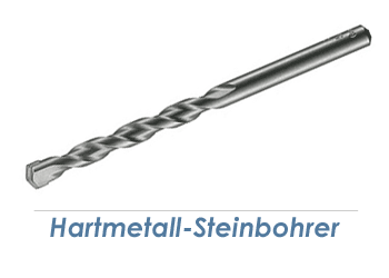 6 x 100mm Hartmetall Steinbohrer (1 Stk.)