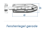 80 x 30mm Fensterriegel gerade Edelstahl (1 Stk.)