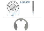 6mm Sicherungsscheibe DIN 6799 Edelstahl  (10 Stk.)