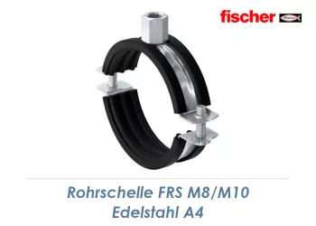 31-38mm (1") Rohrschellen FRS  M8/M10 Edelstahl A4 (1 Stk.)