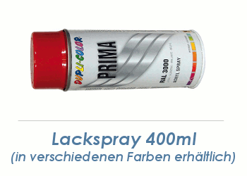 Lackspray 400ml schwarz glänzend / RAL9005  (1 Stk.)