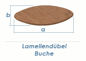 Gr. 20 Holzlamellend&uuml;bel Buche (10 Stk.)