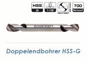 3,1mm HSS-G Doppelendbohrer geschliffen (1 Stk.)